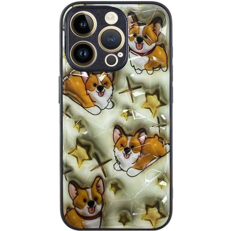 Фото TPU+PC чохол Prisma Plushie на Apple iPhone 14 Pro Max (6.7") (Corgi) на vchehle.ua