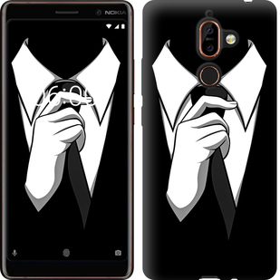 

Чехол Галстук для Nokia 7 Plus 640676