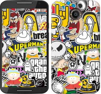 

Чохол Popular logos на Motorola Moto X2 628165