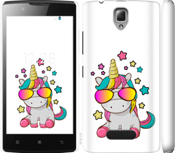 

Чохол Єдиноріг в окулярах на Lenovo A2010 911667