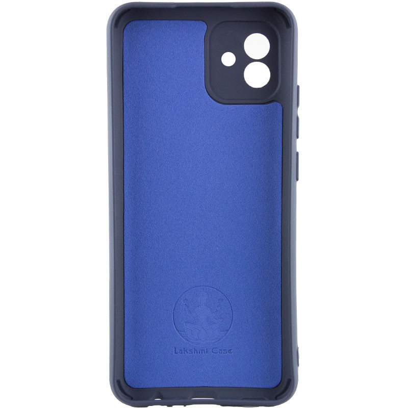 Фото Чохол Silicone Cover Lakshmi Full Camera (A) на Samsung Galaxy A04 (Синій / Midnight Blue) на vchehle.ua