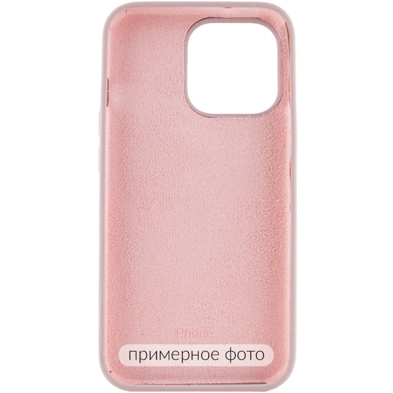 Фото Чехол Silicone Case Full Protective (AA) для Apple iPhone 16 Pro Max (6.9") (Серый / Lavender) на vchehle.ua