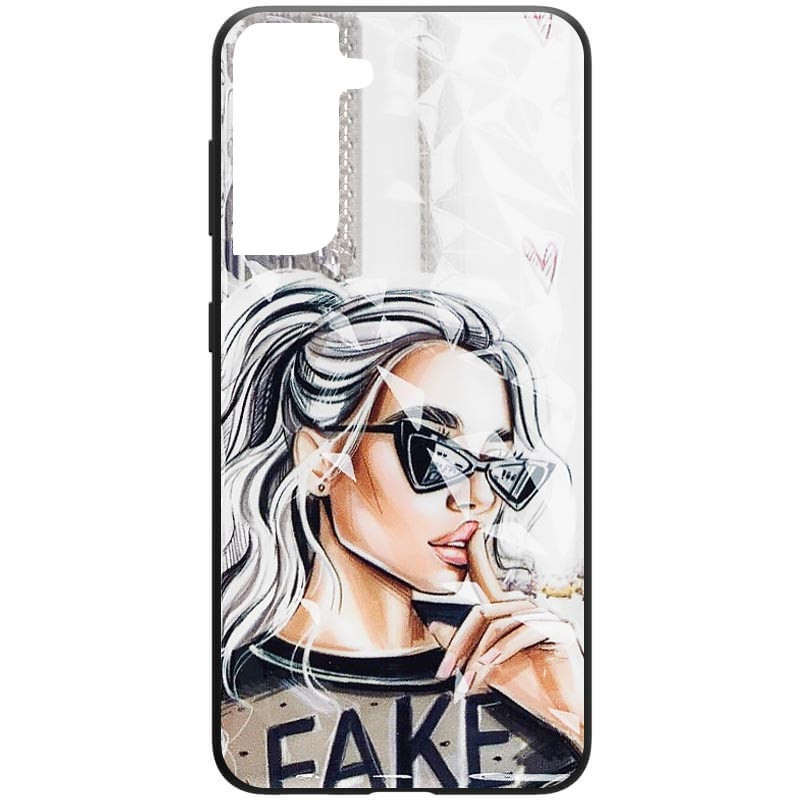 TPU+PC чехол Prisma Ladies для Samsung Galaxy S21+