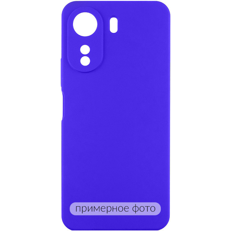 Чохол Silicone Cover Lakshmi Full Camera (AA) на Xiaomi Redmi 13C / Poco C65 (Синій / Iris)