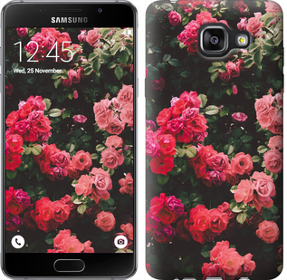

Чехол Куст с розами для Samsung Galaxy A5 (2016) A510F 639101