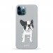 Чехол Pump Tender Touch для Apple iPhone 12 Pro / 12 (6.1") (Bulldog on Gray)