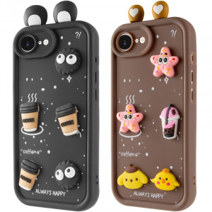 Чехол TPU Toys Case with Ears для Apple iPhone 16e (6.1")