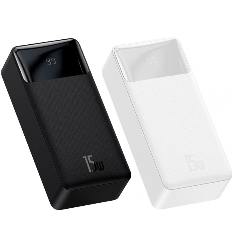 Портативное ЗУ Baseus Bipow Digital Display 15W 30000 mAh (PPDML-K)