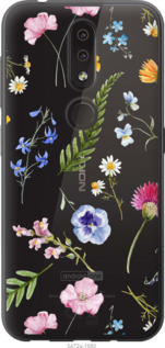 

Чехол Цветочный фон v2 для Nokia 4.2 1440583