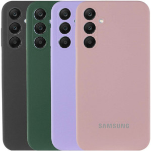 Чохол Silicone Cover Lakshmi Full Camera (AAA) with Logo на Samsung Galaxy S24 FE