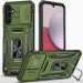 Удароміцний чохол Camshield Army Ring на Samsung Galaxy S23 FE (Оливковий / Army Green)