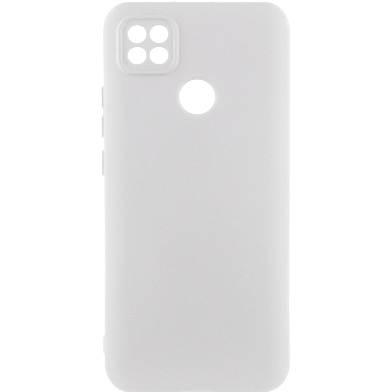 Чехол TPU GETMAN Liquid Silk Full Camera для Xiaomi Redmi 9C (Белый / White)