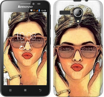 

Чохол Дiвчина_арт на Lenovo A606 111093