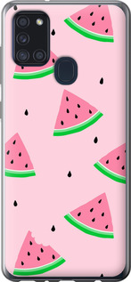 Чехол Розовый арбуз для Samsung Galaxy A21s A217F