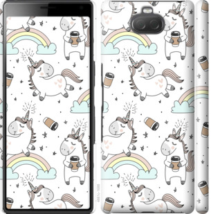 

Чохол Єдиноріг і кава на Sony Xperia 10 I4113 840860