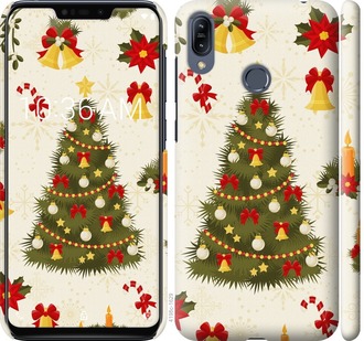 

Чехол Новогодняя елка для Asus Zenfone Max M2 ZB633KL 759957