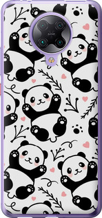Чохол Панди на Xiaomi Redmi K30 Pro