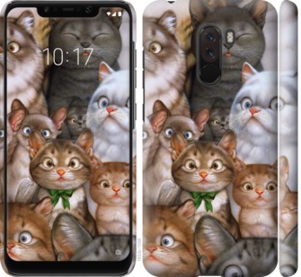 

Чехол коты для Xiaomi Pocophone F1 757691