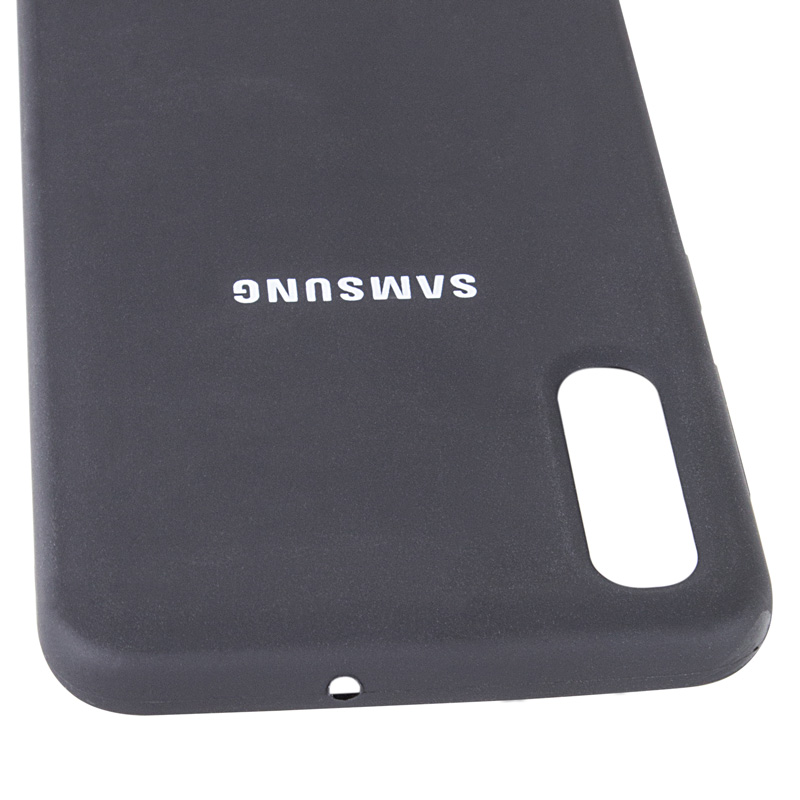 Заказать Чехол Silicone Cover (AA) для Samsung Galaxy A50 (A505F) / A50s / A30s (Черный / Black) на vchehle.ua