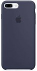 Оригінальний силіконовий чохол на Apple iPhone 7 plus / 8 plus (5.5") (very high copy) (Темно синій / Midnight Blue)