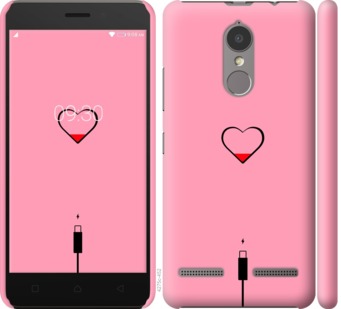 

Чехол Подзарядка сердца1 для Lenovo K6 730148
