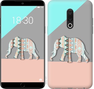 

Чохол Візерунчастий слон на Meizu 15 672381