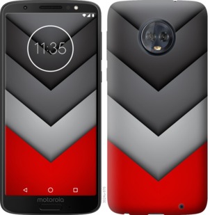 Чехол Цветная геометрия для Motorola Moto G6 Plus