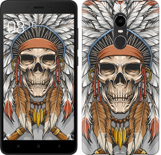 

Чехол Череп индейца для Xiaomi Redmi Note 4 (Snapdragon) 641197