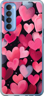 

Чехол Сердечки 4 для Oppo Reno 4 Pro 1646376