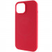 Чохол Silicone Case Full Protective (AA) NO LOGO with Magnetic Safe на Apple iPhone 15 (6.1") (Червоний / Deep Red)