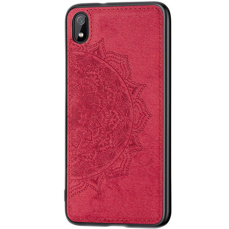 

TPU+Textile чохол Mandala з 3D тисненням на Samsung Galaxy A10 (A105F) (Червоний) 718013