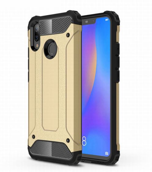

Бронированный противоударный TPU+PC чехол Immortal для Huawei Nova 3 (Золотой) 663339