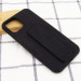 Купить Уценка Чехол Silicone Case Hand Holder для Apple iPhone 11 Pro Max (6.5") (Эстетический дефект / Черный / Black) на vchehle.ua