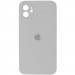 Чехол Silicone Case Square Full Camera Protective (AA) для Apple iPhone 11 (6.1") (Серый / Light Grey)