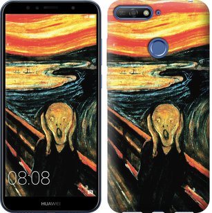 

Чохол Крик Мунка на Huawei Y6 Prime 2018 676366