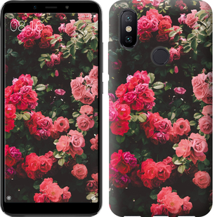 

Чехол Куст с розами для Xiaomi Mi A2 639375