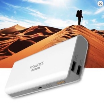 Фото дополнительного внешнего аккумулятора ROMOSS Sailing 5 (13000mAh 2 USB 2.1A+1.0 А)
