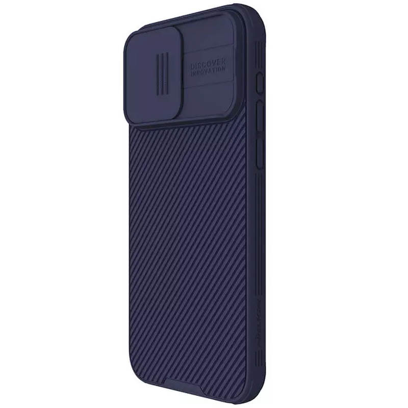 Фото Карбонова накладка Nillkin CamShield Pro Magnetic на Apple iPhone 15 Pro (6.1") (Deep Purple) на vchehle.ua