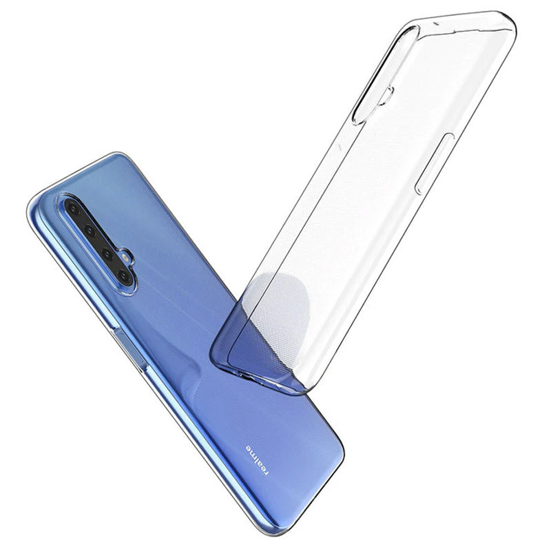 TPU чохол Epic Transparent 1,0mm на Realme X50 Pro (Прозорий (прозорий)) в магазині vchehle.ua