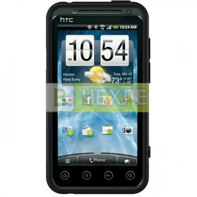 Фото Чехол OtterBox Commuter для HTC EVO 3D (+ пленка) (Черный) на vchehle.ua