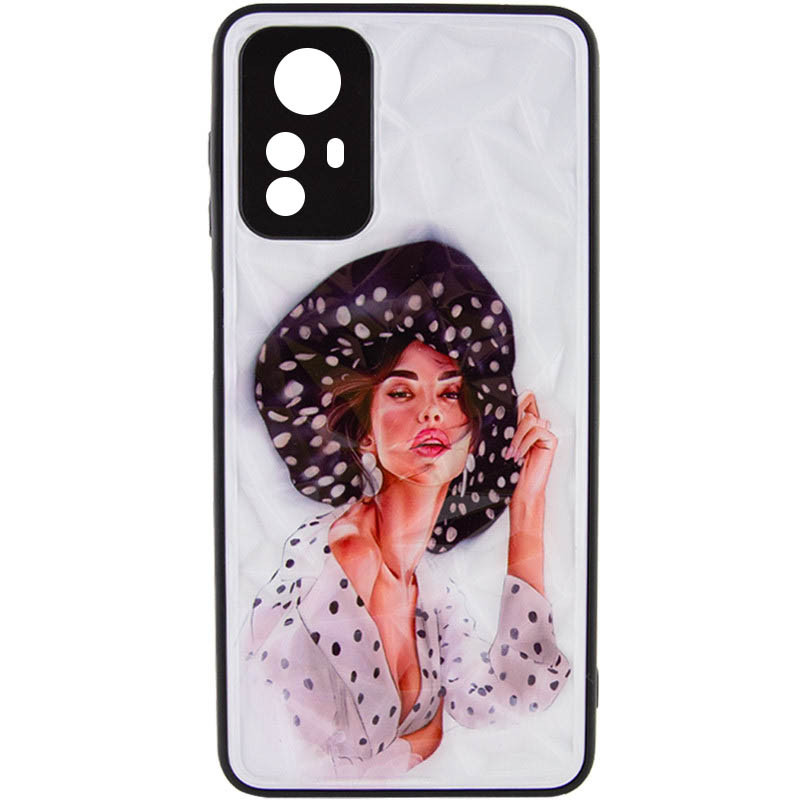 Фото TPU+PC чехол Prisma Ladies для Xiaomi Redmi Note 12S (Girl in a hat) на vchehle.ua