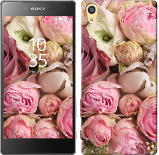 Чехол Розы v2 для Sony Xperia Z5 E6633
