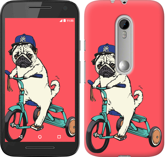

Чохол Мопс на велосипеді на Nokia 5 87843