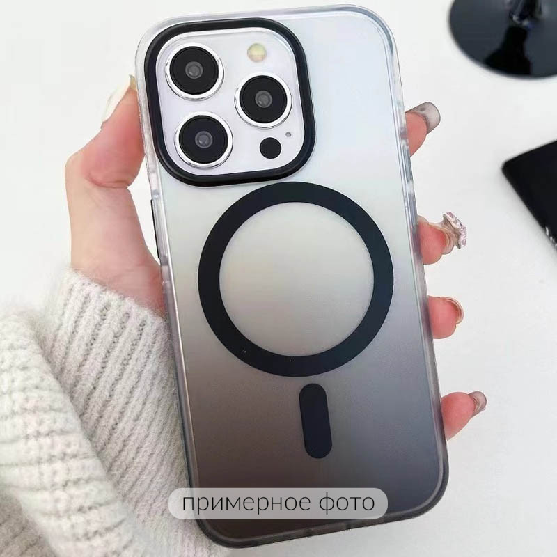 Фото Чехол TPU+PC Phantom with Magnetic Safe для Apple iPhone 16e (6.1") (Black) на vchehle.ua
