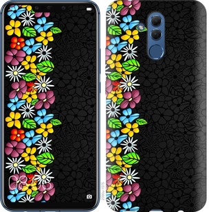 

Чохол квітковий орнамент на Huawei Mate 20 Lite 673503