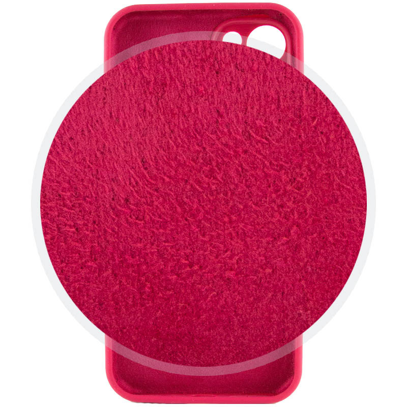 Купить Чехол Silicone Case Full Camera Protective (AA) для Apple iPhone 14 Plus (6.7") (Красный / Rose Red) на vchehle.ua