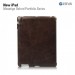 Кожаный чехол (2 цвета) Zenus Masstige Oxford Portfolio  Series для New iPad 3 / iPad 2