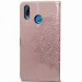 Фото Кожаный чехол (книжка) Art Case с визитницей для Huawei P Smart+ (nova 3i) (Розовый) на vchehle.ua