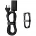 Купити МЗП Baseus GaN3 Pro 2хType-C+2USB 65W EU (з Cable Type-C to Type-C 100W (20V/5A) 1m) (CCGP04) (Black) на vchehle.ua