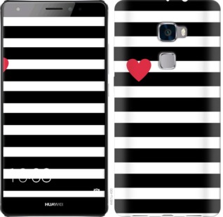 

Чохол Чорно-білі смуги на Huawei Mate S 752094